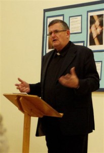 Rev Morris giving the 2011 Alf Keeling Memorial Lecture
